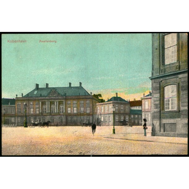 K�benhavn - Amalienborg - Knackstedt &amp; N�ther - Hamborg u/n