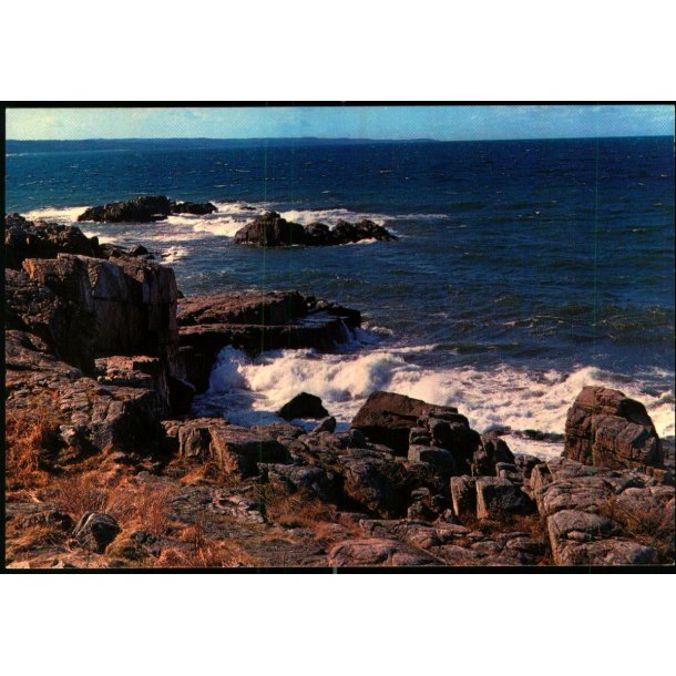 Bornholm - Klippeskyst ved Gudhjem - W. Dams Bogh. 6083 - Ubrugt