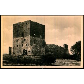 Bornholm - Manteltaarnet - Hammershus - B. Rasmussen 2366 - Ubrugt