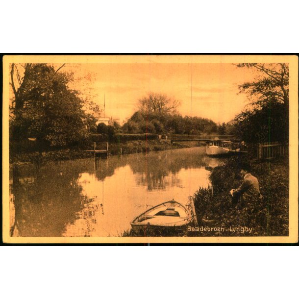 Baadebroen - Lyngby - Henriksens Bogh. ?? - Ubrugt - Har v�ret kl�bet op !