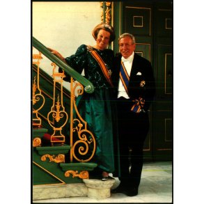 Dronning Beatrix - Prins Claus - Holland -  Benelux Press 4606 - Ubrugt