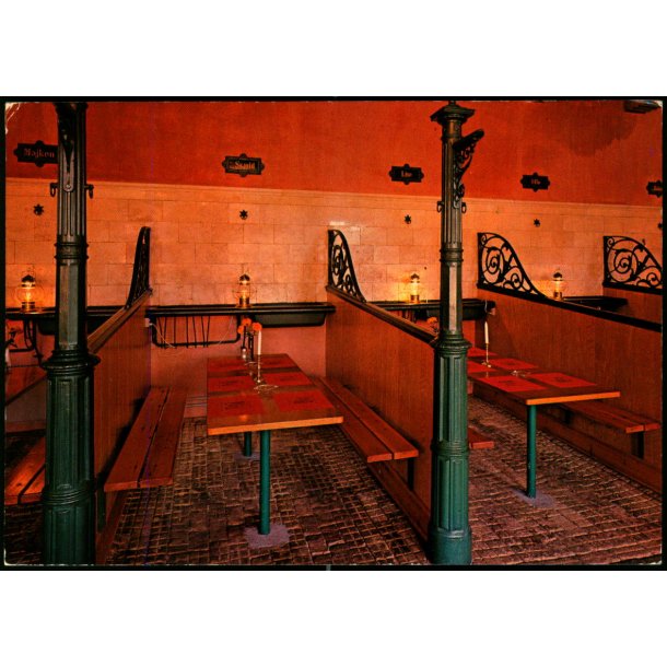 Cafeteria - "Herskabsstalden" - Tranekr Slot - Langeland - Dansk Foto-Tryk u/n - Brugt