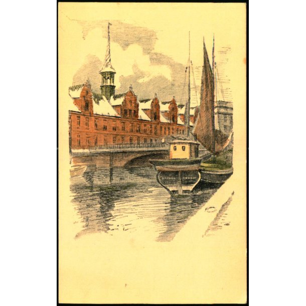 K�benhavn - Kanalen ved B�rsen - u/n