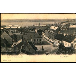 Faaborg - Udsigt fra Klokketaarnet - Eneret 2273 - Brugt