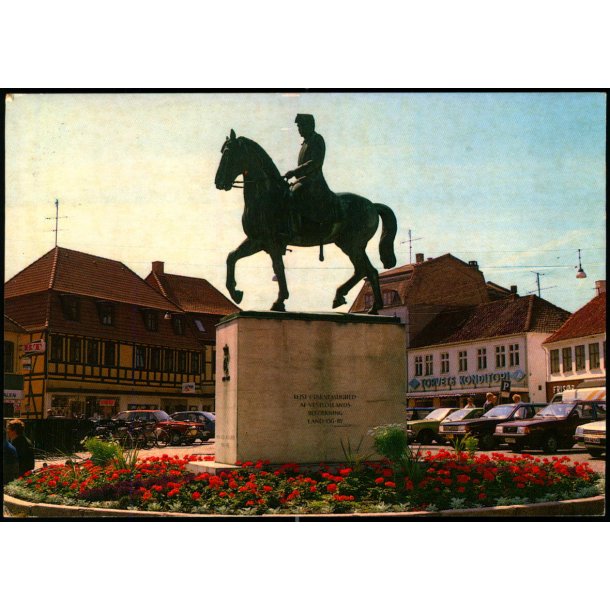 Nakskov - Chr. X Rytterstatue - Eneret 143 308 010 - Brugt