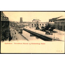 K�benhavn - Thorvaldsens Museum og Kristiansborgs Ruiner - E.I.F. 12