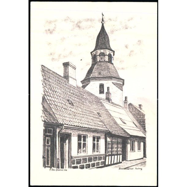 Klokketaarnet - Faaborg - Skov Andresens Forlag u/n - Ubrugt