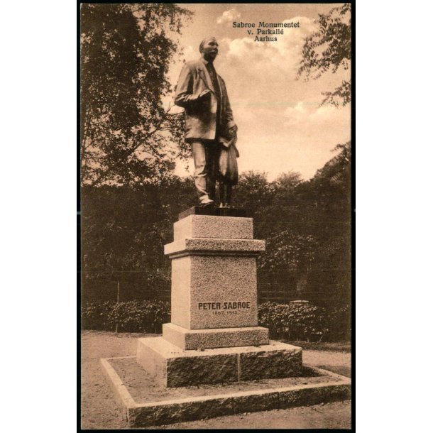 Sabroe Monumentet v.Parkalle - Aarhus - N. Clemmensen 34 - Ubrugt