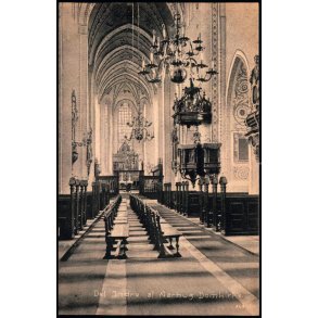 Det indre af Aarhus Domkirke - H.B. u/n - Ubrugt