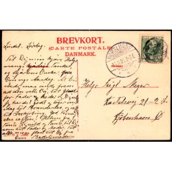 Nakskov -  Horslunde By set fra Kirketaarnet - W.K.F. 3463 - Brugt