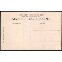 Fra Nr. Alslev med Kirken  - Mackenprangs Bogh. u/n - Ubrugt