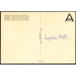 Kbenhavn - H.C. Andersens Statue - Agenda 132 - Ubrugt