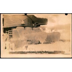 ARA - Frozen guns on a U.S. Warship returning from France - I - 311