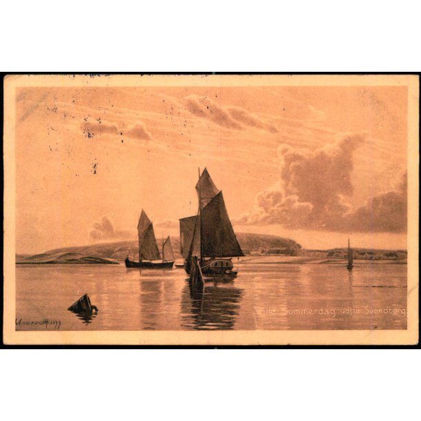 Stille Sommerdag udfor Svendborg - Stender 20495 - Brugt