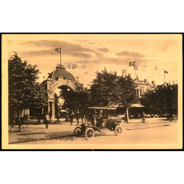 Kbenhavn - Ved Tivolis Indgang - Stender 500