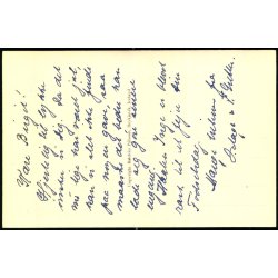 Heylest - Fotokort Baldvin P&agrave;lsson u/n - Ubrugt