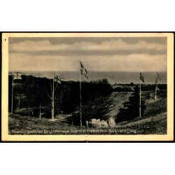 Skamlingsbanke - Den historiske talerstol med de fem Nationers Flag - V. S. 63832 - Brugt