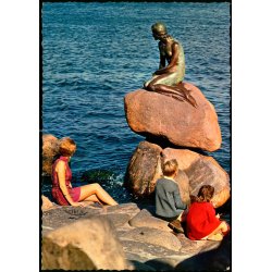 Kbenhavn - Den lille Havfrue p Langelinie - Grnlund 211