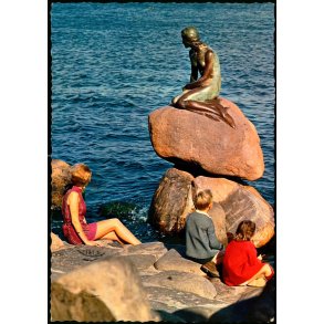 Kbenhavn - Den lille Havfrue p Langelinie - Grnlund 211