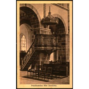 Pr�dikestolen Ribe Domkirke - Lauridsen 88 - Ubrugt