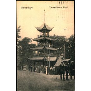 Kbenhavn - Tepavillonen i Tivoli - Sk. B. & Kf. 3512