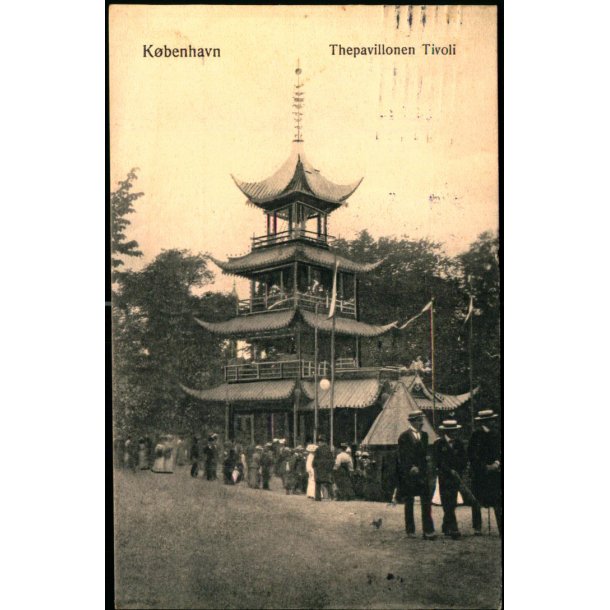 Kbenhavn - Tepavillonen i Tivoli - Sk. B. &amp; Kf. 3512