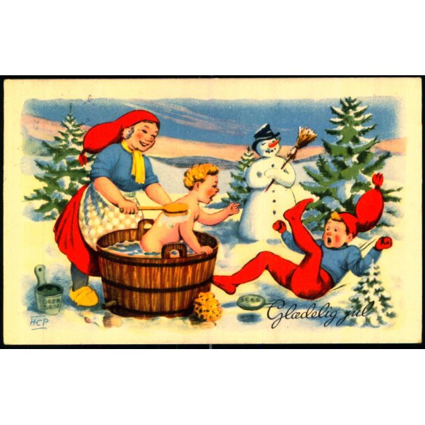 Hans Christian Petersen - Gldelig jul - Serie 67 - Brugt