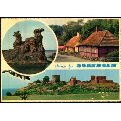 Hilsen fra Bornholm - L�vehovederne - Stender 404/85 - Brugt