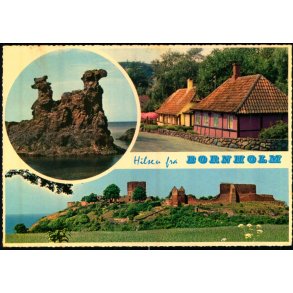 Hilsen fra Bornholm - Lvehovederne - Stender 404/85 - Brugt