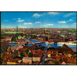 Udsigt over K�benhavn - Kr�ger 989/10 - Ubrugt