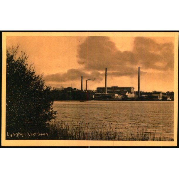 Lyngby - Ved S�en - Henriksens Bogh. 38212 - Ubrugt - Har v�ret kl�bet op !