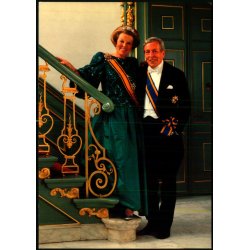 Dronning Beatrix - Prins Claus - Holland -  Spanjersberg 163 - Ubrugt