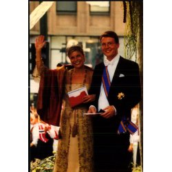 Prins Constantijn og Prinsesse Laurentien i Norge til Bryllup - Royal Press 41 - Ubrugt