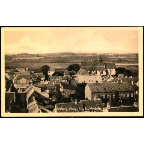 Faaborg - Udsigt fra Klokketaarnet - G. Nissens Papir. 58910 - Ubrugt