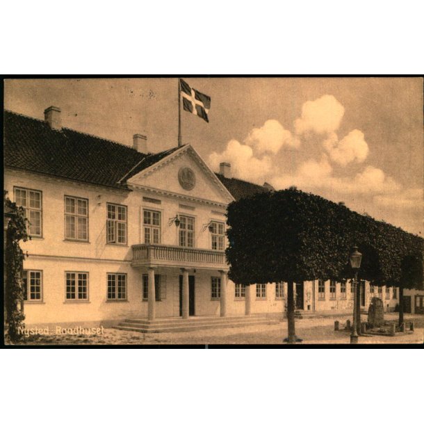 Nysted Raadhuset  - E. Ross Svenningsens Papirh. 55206 - Brugt