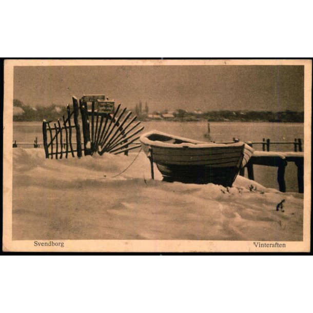 Svendborg - Vinteraften - Gustav Fges Forlag 2 - Brugt