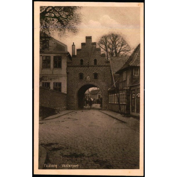 Faaborg - Vesterport - F.C. Alstr�m 47967 - Ubrugt