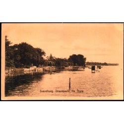 Svendborg - Strandparti fra Thur - Stender 38395 - Ubrugt