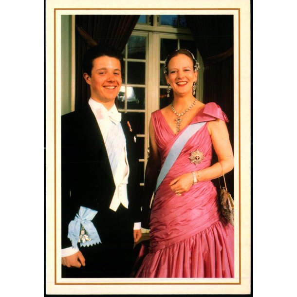 Kronprins Frederik og Dronning Margrethe - Agenda u/n - Ubrugt