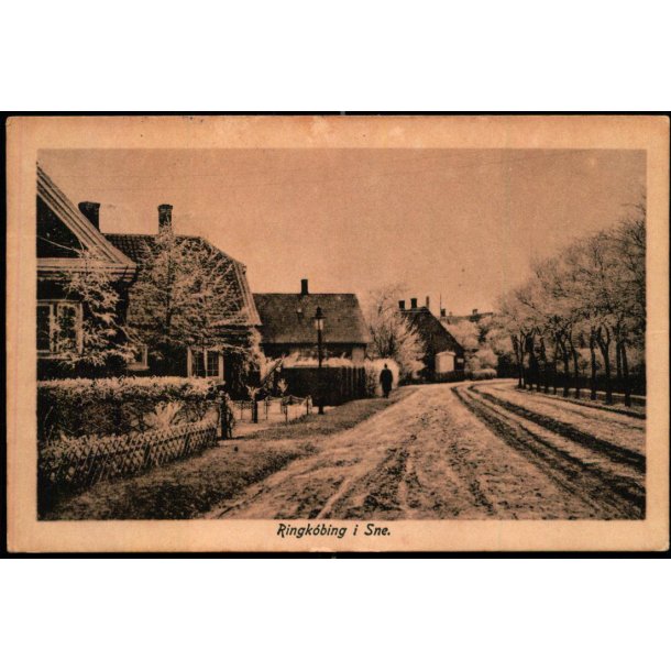 Ringk�bing i Sne - Flensborgs Lager u/n - Brugt
