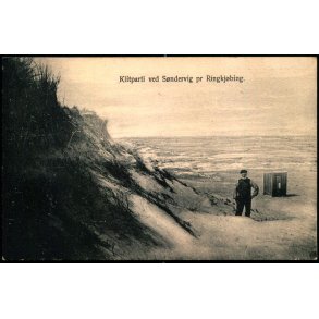Klitparti ved S�ndervig pr. Ringk�bing - Lauritz Lind u/n - Ubrugt