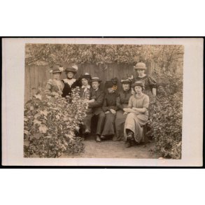 Fotokort Ukendt - Personer - Ubrugt