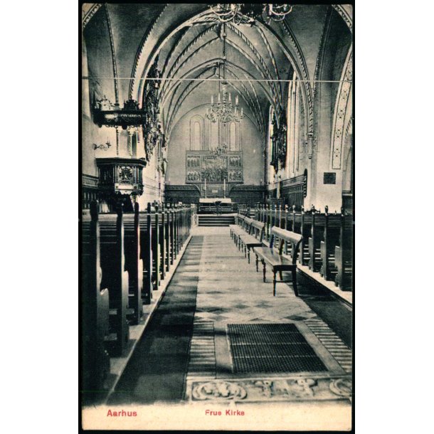 Aarhus - Frue Kirke - J.J.N. 1397 - Brugt