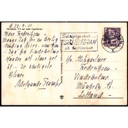 Christian Vs - sal med regalierne - Fotokort Rosenborgsamlingen S 3