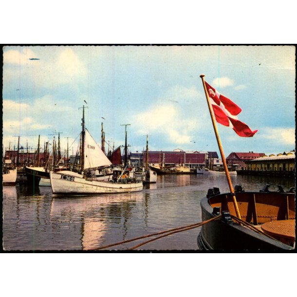 Esbjerg - Fiskerihavnen - Stender 49 805/27 - Brugt