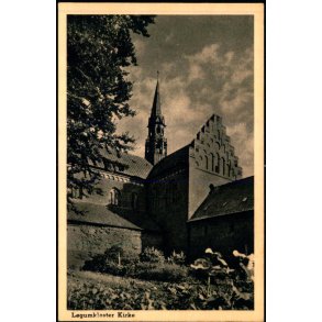 L�gumkloster Kirke set fra Sydvest - Holt & Madsen u/n - Ubrugt