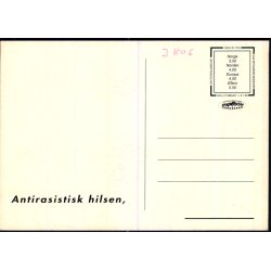 Antirasisk Hilsen u/n - Ubrugt