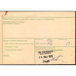 Adressekort fra Viborg  - 4 og 6 kr. Rigsvben  13 - 5 - 79