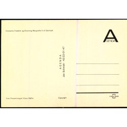 Kronprins Frederik og Dronning Margrethe - Agenda u/n - Ubrugt