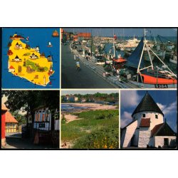 Bornholm - Allinge - Sandvig - W.Dams Bogh. 6142 - Brugt